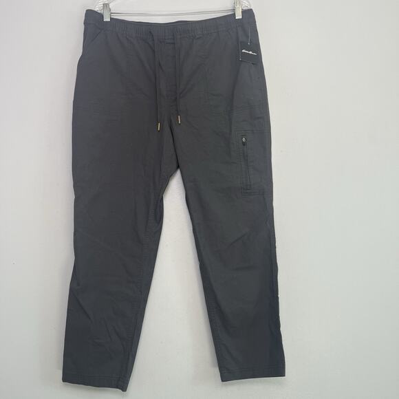 Eddie Bauer Pants - NWT Eddie Bauer Women's Ankle Cargo Pants Hiking Outdoor Sz 14 Gray